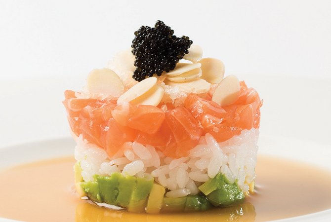 Sake tartare