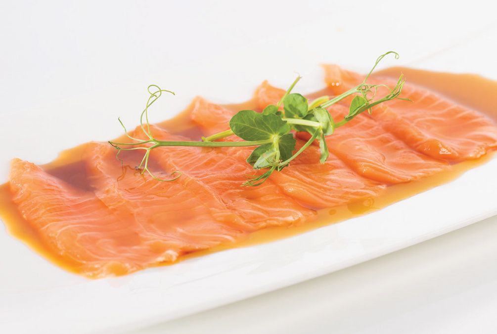 Carpaccio di salmone