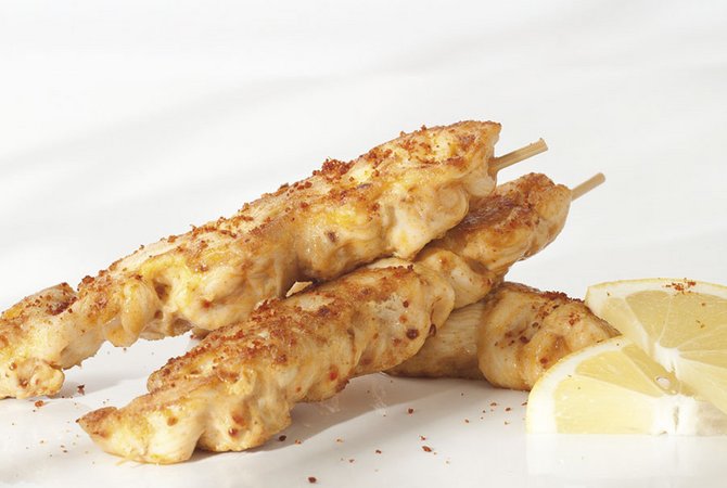 Spiedini di pollo