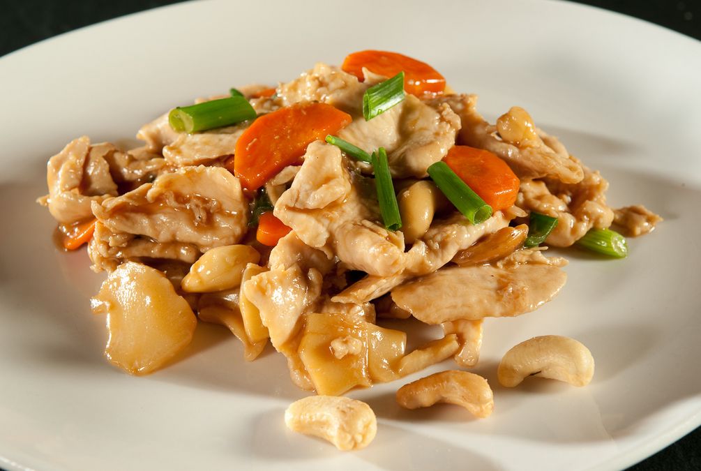 Pollo alle mandorle
