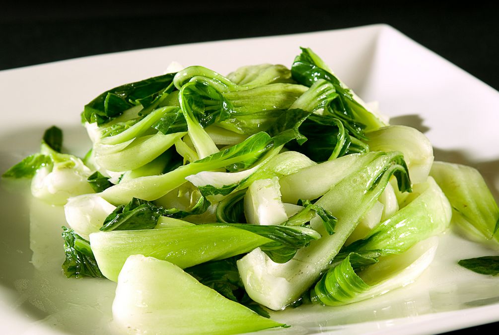 Pak choi saltato