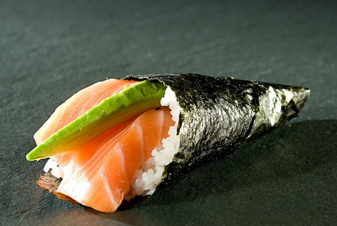Temaki Salmone e avocado