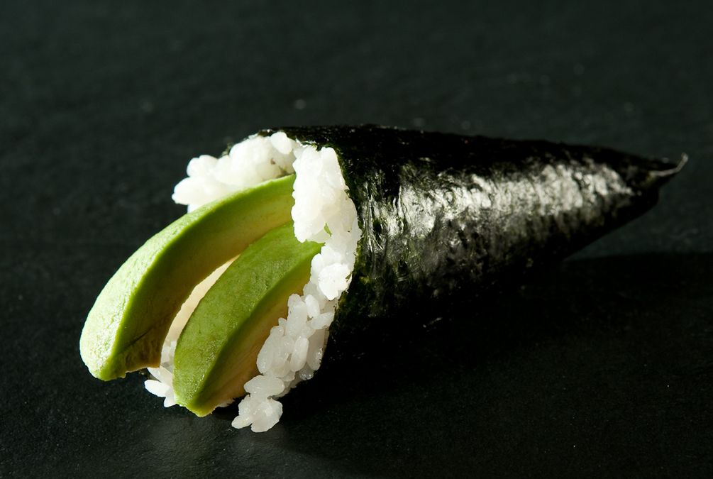 Temaki avocado Philadelphia
