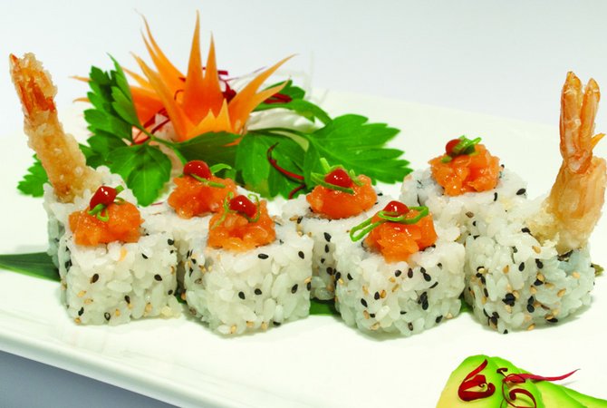 Exotic roll