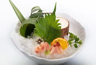 Sashimi di branzino