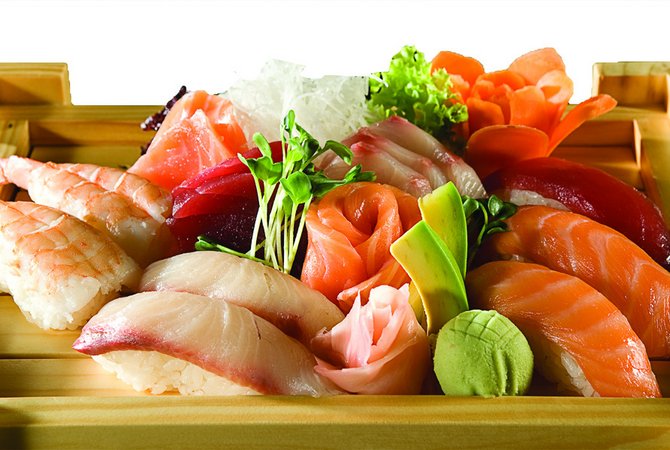 Sushi Sashimi degustazione