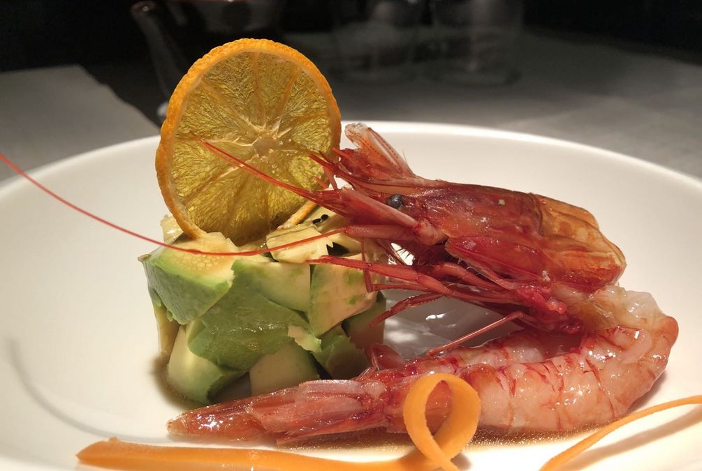 Avocado e Gamberi