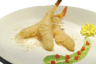 Ebi fry al kataifi
