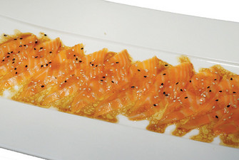 Carpaccio di salmone