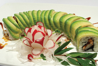 Green dragon roll