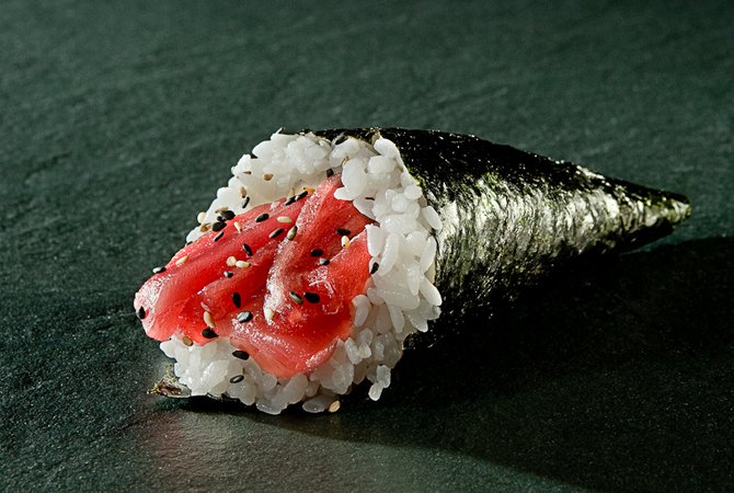 Temaki Spicy tuna