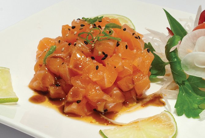 Tartare di salmone