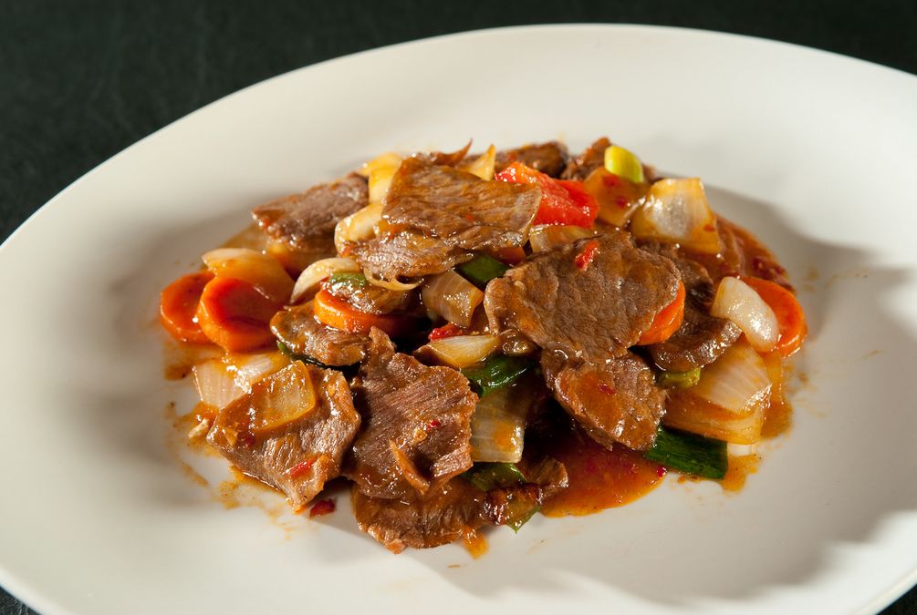 Manzo in salsa chily