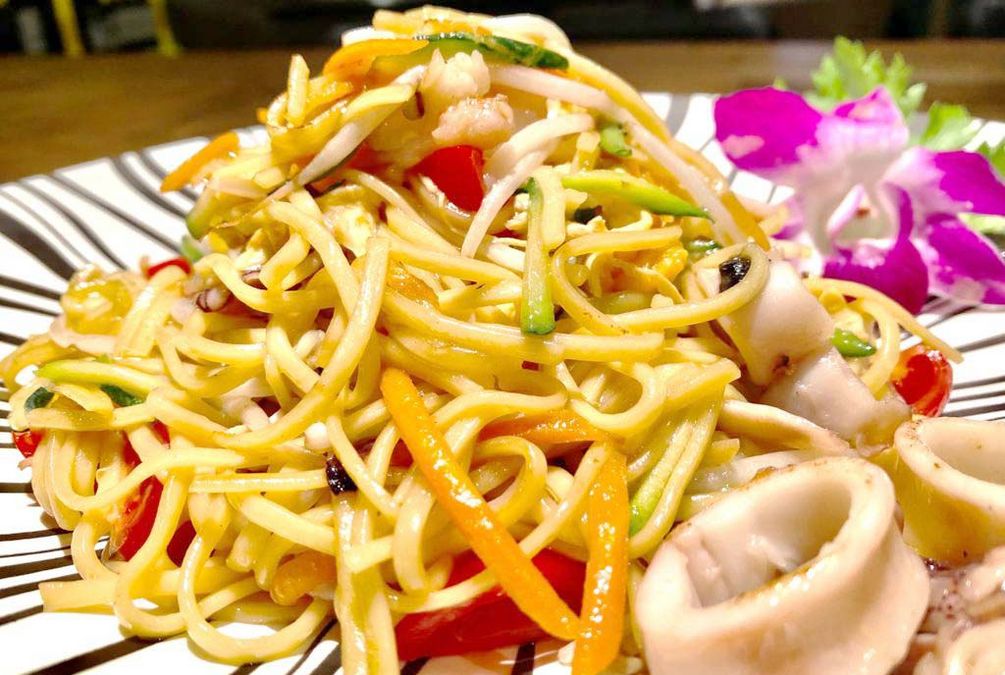 Tagliolini al profumo di sake