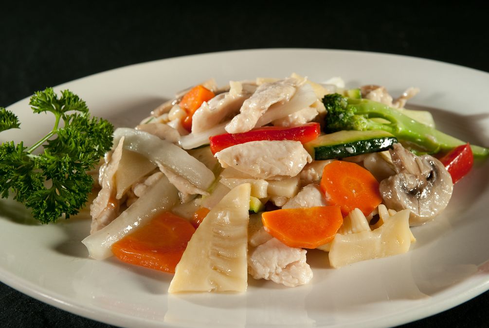 Pollo alle verdure